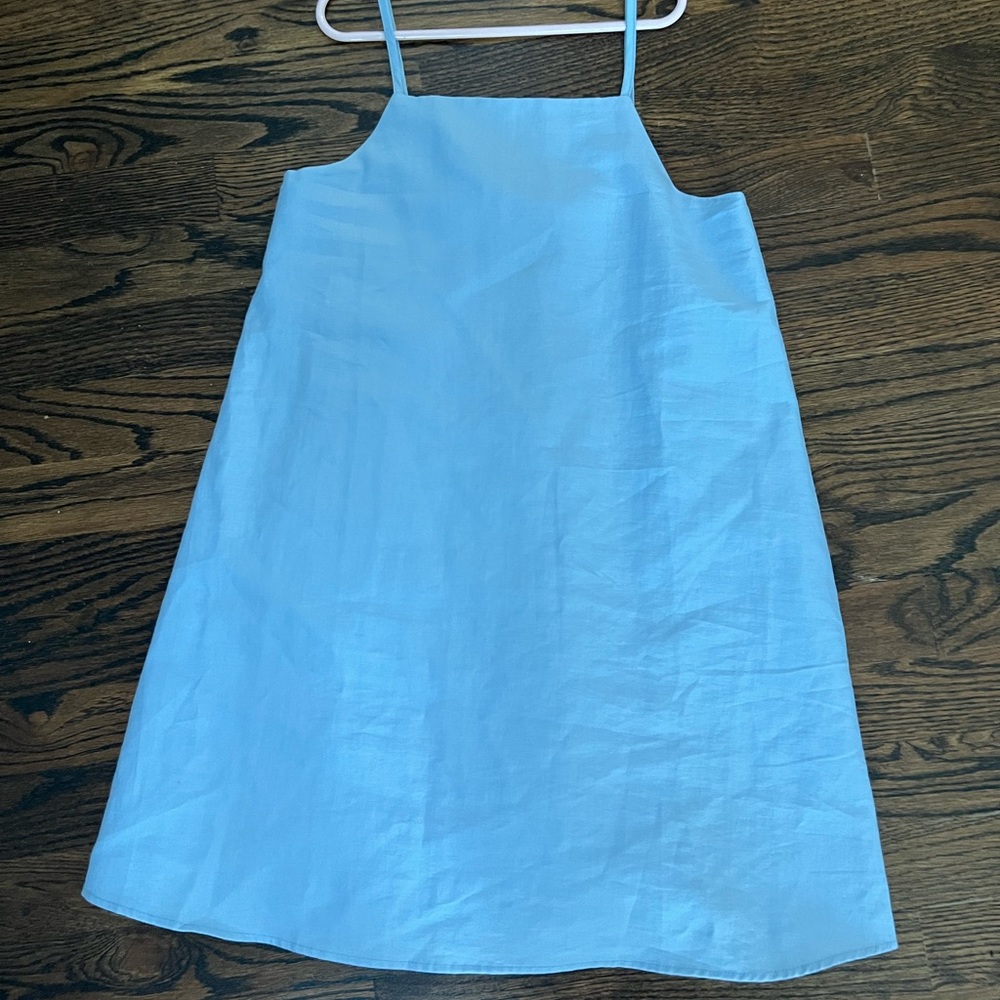 Zara baby blue dress